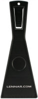 Ice Scrapers: 9.75 Bowtie Ice Scraper with Visor Clip